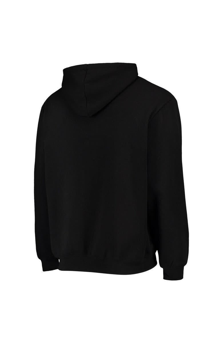 COLOSSEUM Men's Colosseum Black Arkansas Razorbacks Arch & Logo 3.0 Full-Zip Hoodie, Alternate, color, Black