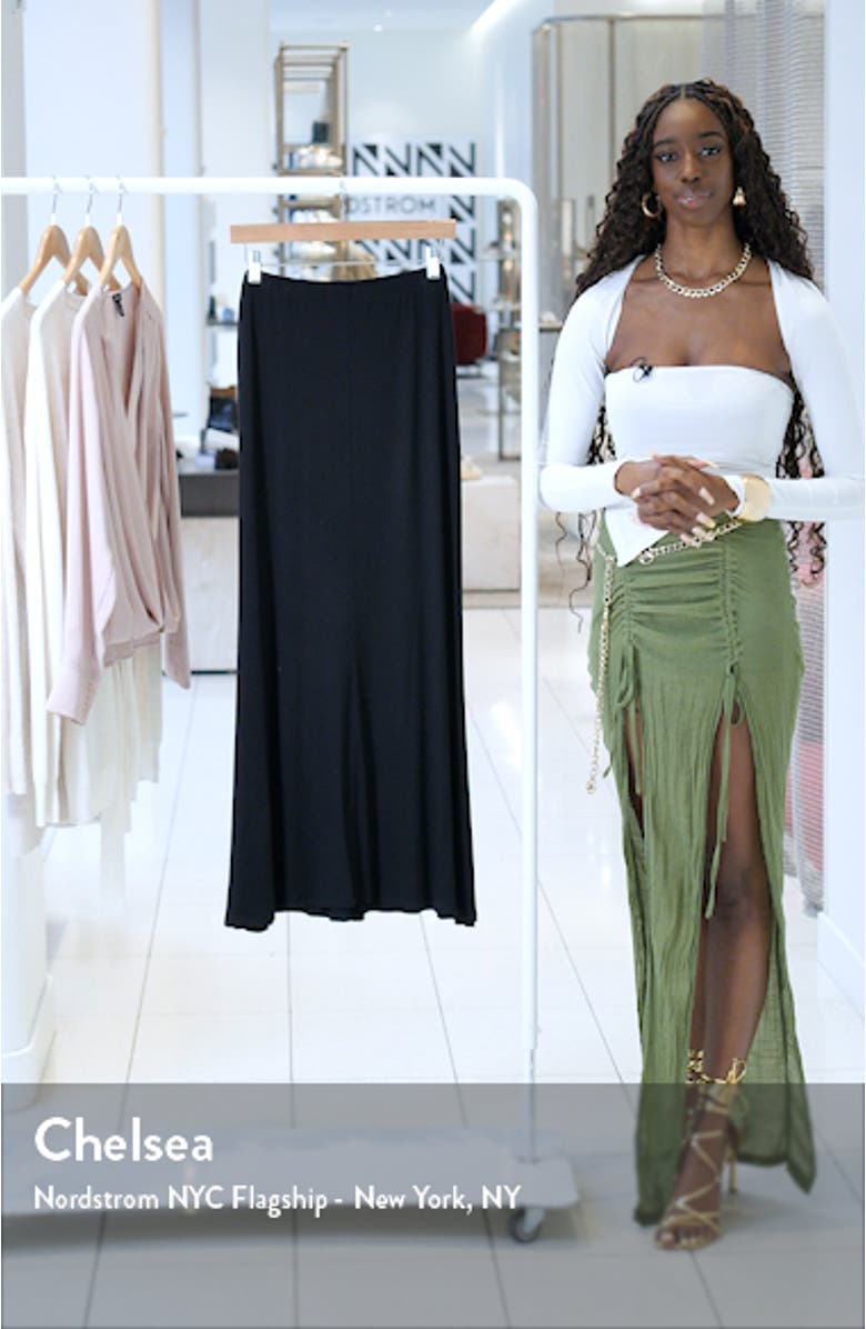 Flared Maxi Skirt, sales video thumbnail