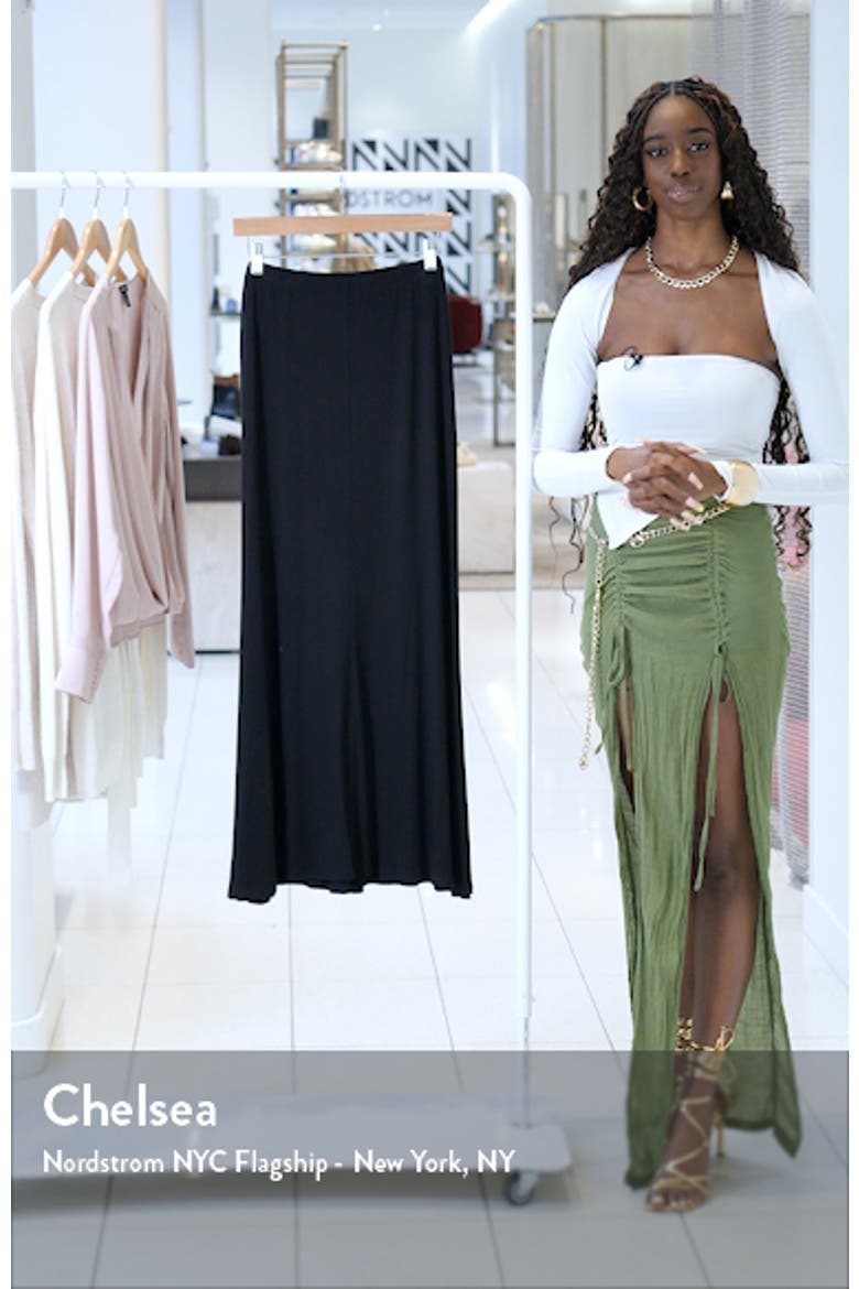 Flared Maxi Skirt video