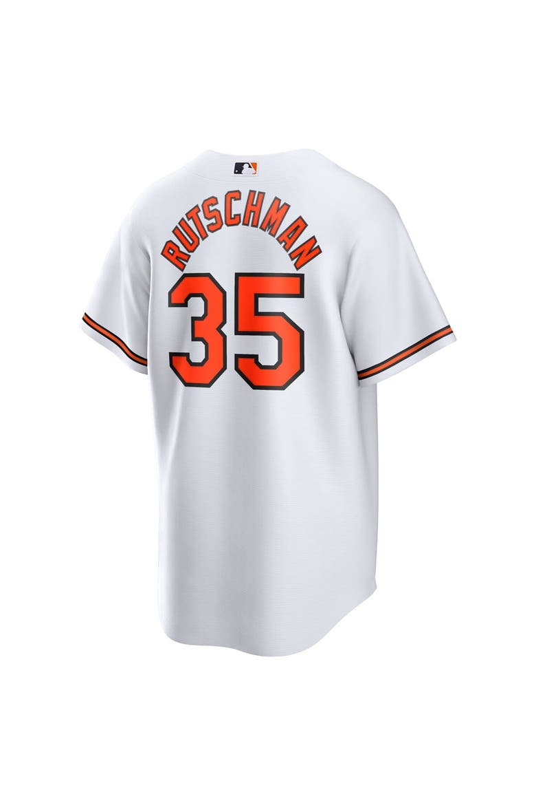 Men's Nike Adley Rutschman White Baltimore Orioles Replica Player Jersey, Alternate, color, White