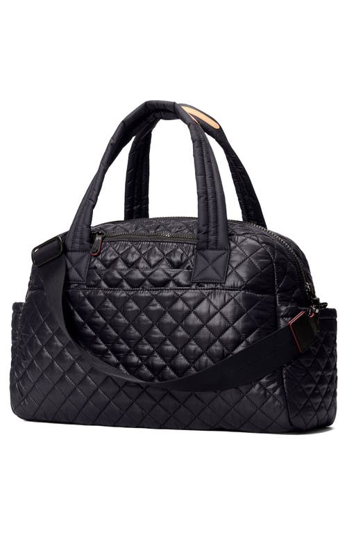 Mz Wallace Jimmy Deluxe Quilted Nylon Duffle Bag