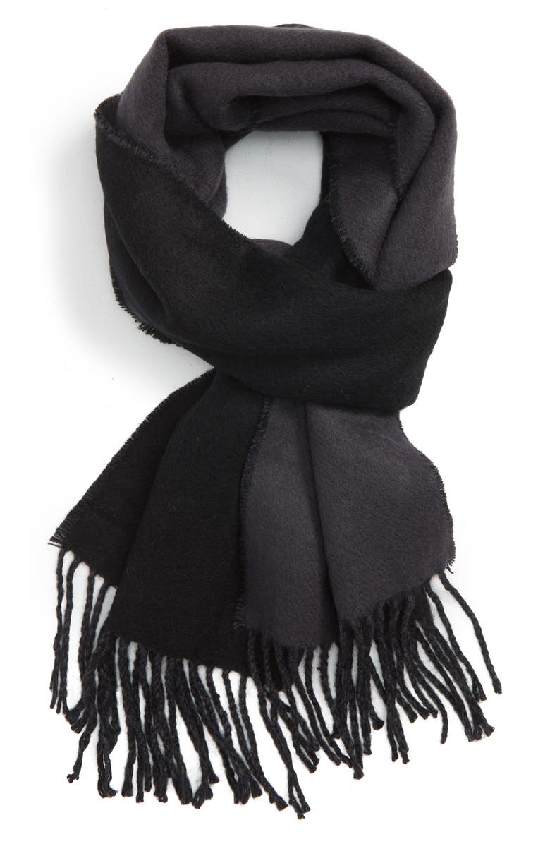 Topman Fringe Scarf, Main, color, 