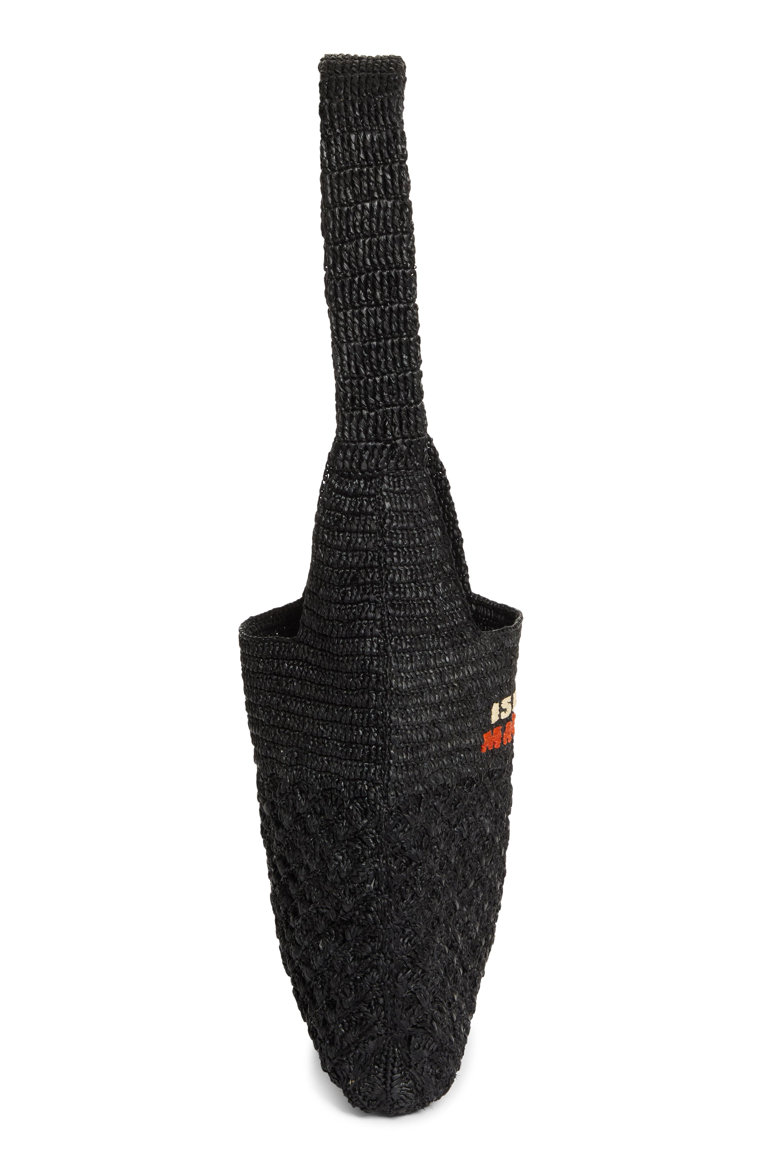 Isabel Marant Small Praia Raffia Tote, Alternate, color, 