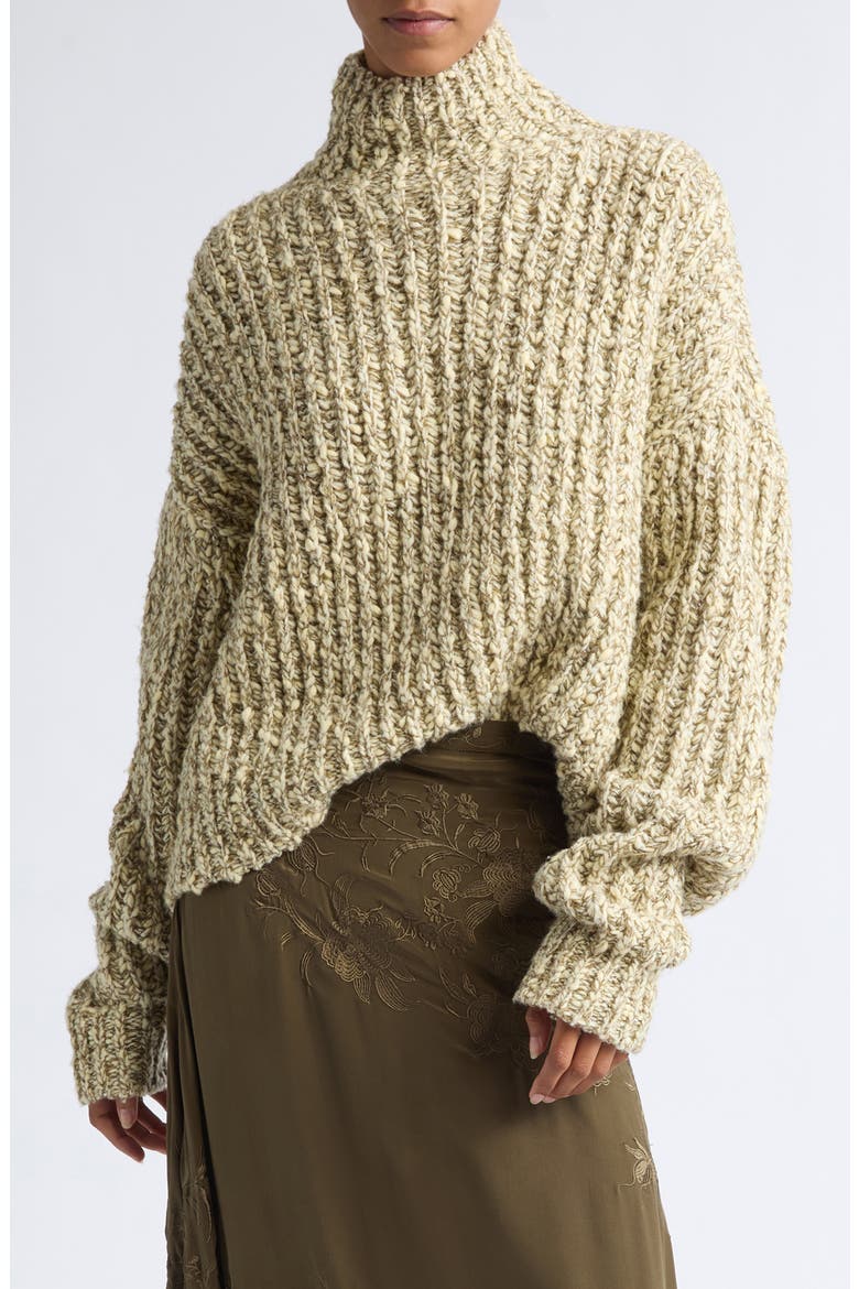 Albie Wide Rib Sweater, Main, color, ALABASTER