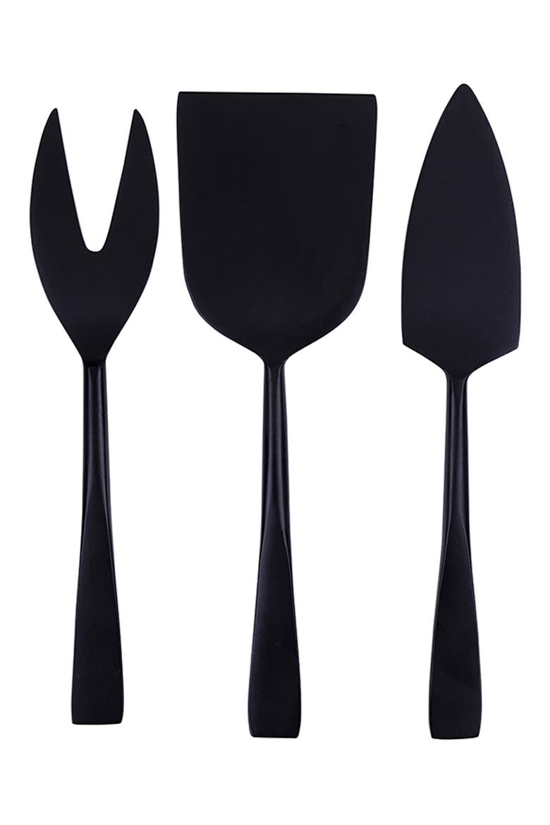 Black Cheese Knives, Main, color, NONE