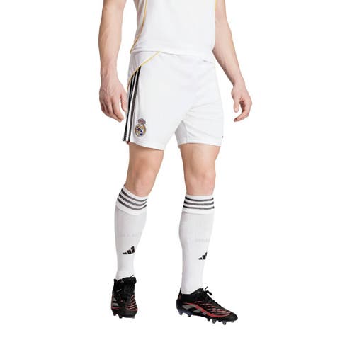 Men's adidas  White Real Madrid 2025/26 Home AEROREADY Replica Shorts