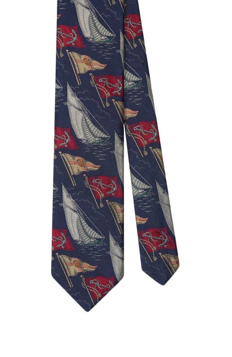 Robert Boat Flags Best of Class Necktie