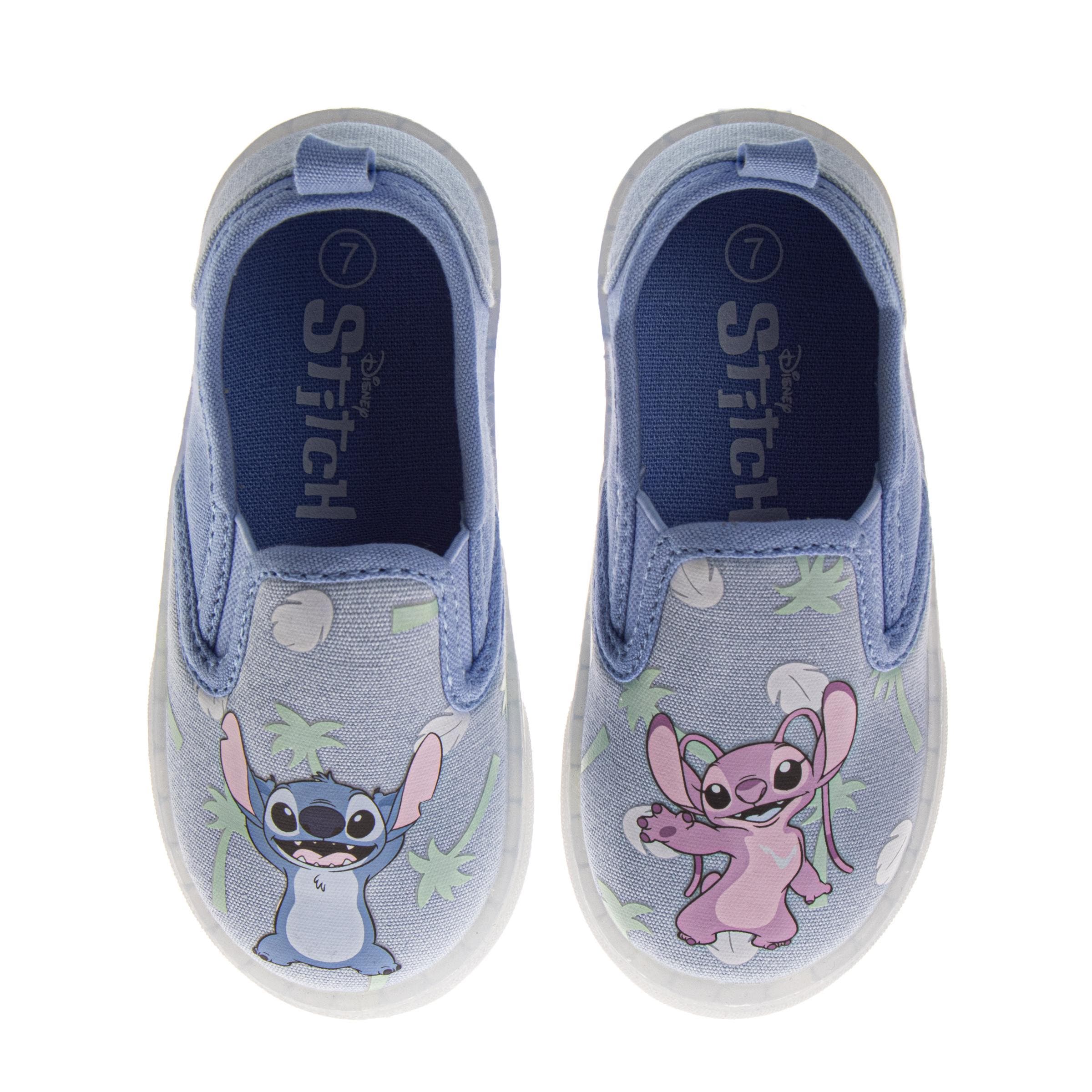 Disney Lilo & Stitch Canvas Sneakers, Alternate, color, Blue