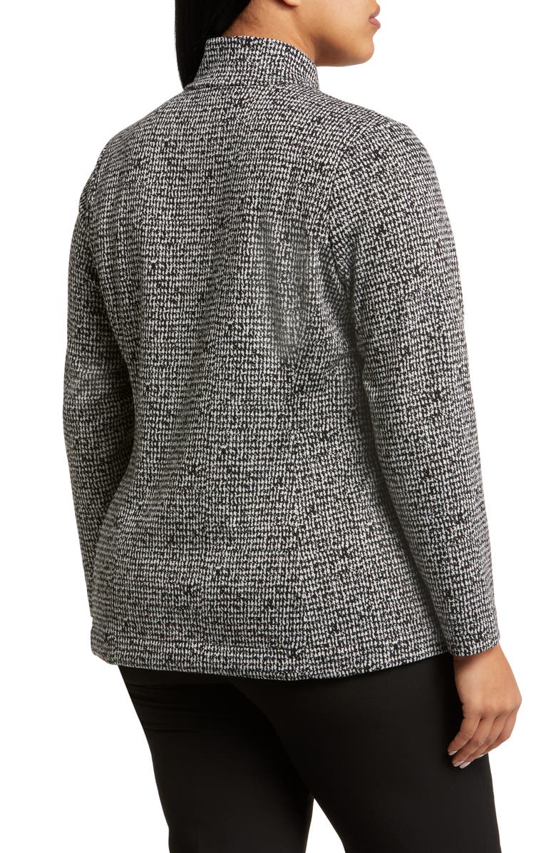 NIC+ZOE Etched Tweed Jacket, Alternate, color, 