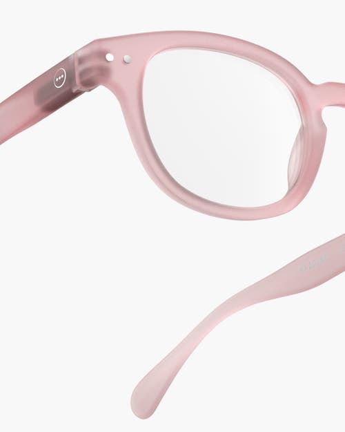 Izipizi #c 49mm Square Reading Glasses In Pink