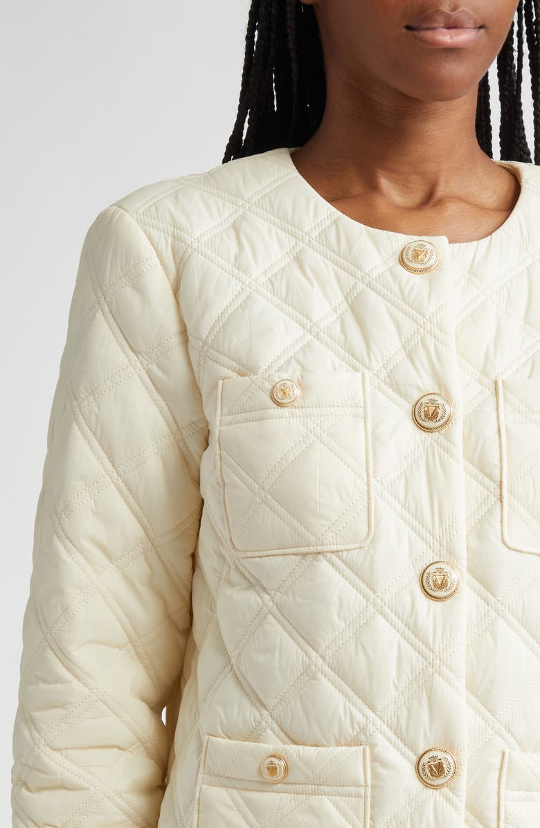 Veronica Beard Shalia Quilted Jacket, Alternate, color, 