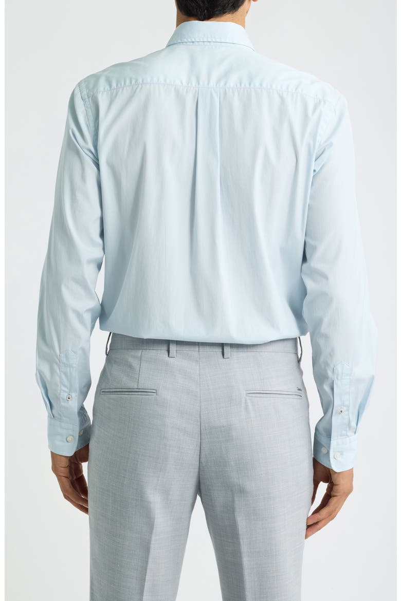 H-Roan Slim Fit Button Down Shirt, Alternate, color, OPEN BLUE