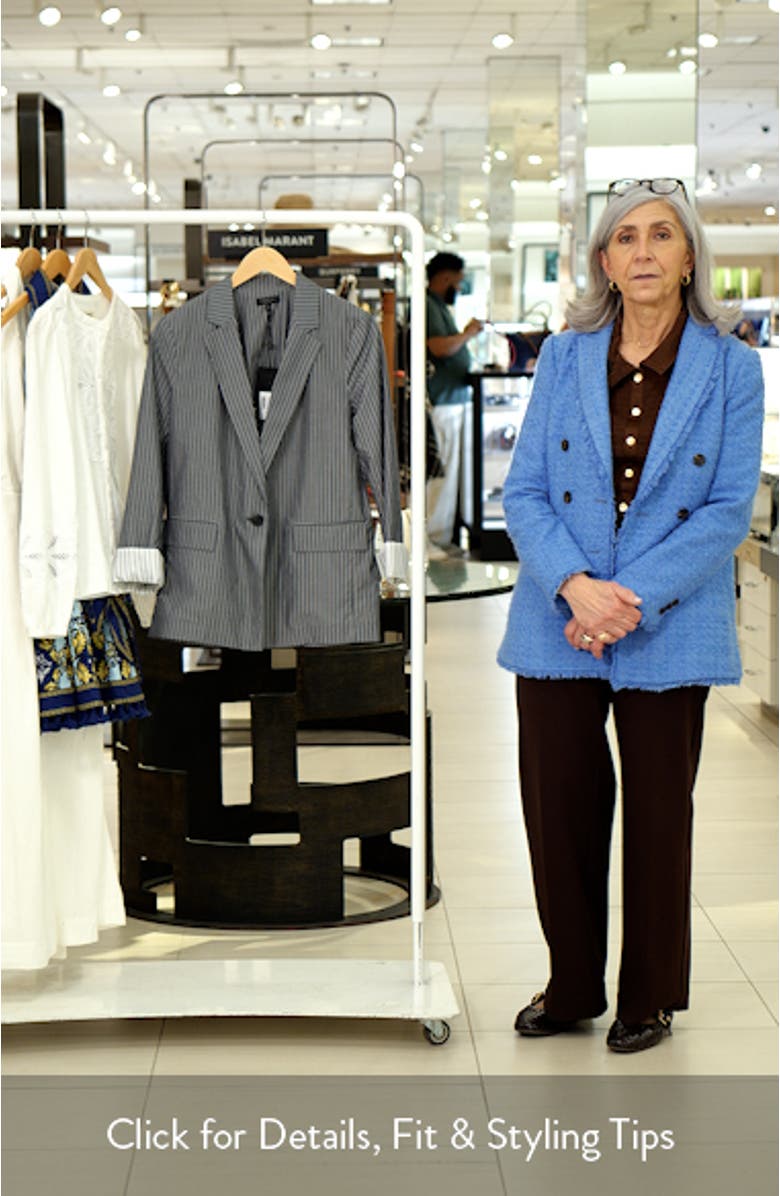 Jennie Cotton Blazer, sales video thumbnail