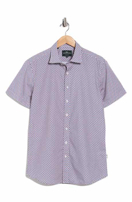 Rodd & Gunn Drews Avenue Sports Fit Short Sleeve Button-Up Shirt