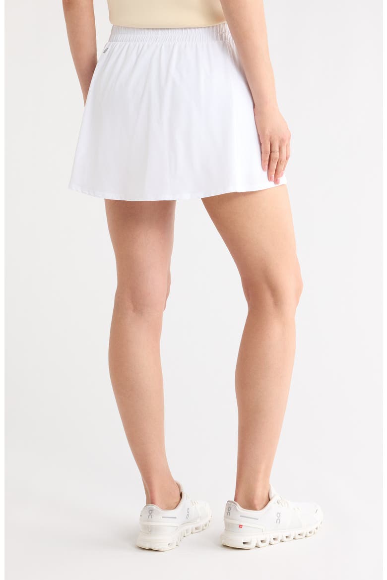 Interval High Waist Skort, Alternate, color, WHITE