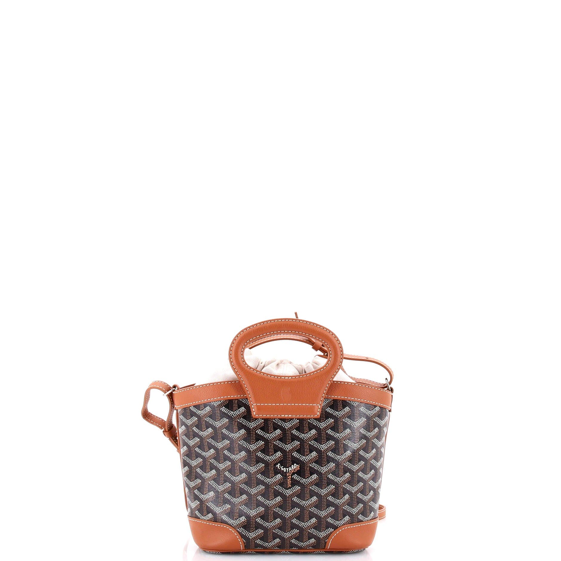 Beluga Bag Coated Canvas Mini, Alternate, color, Brown