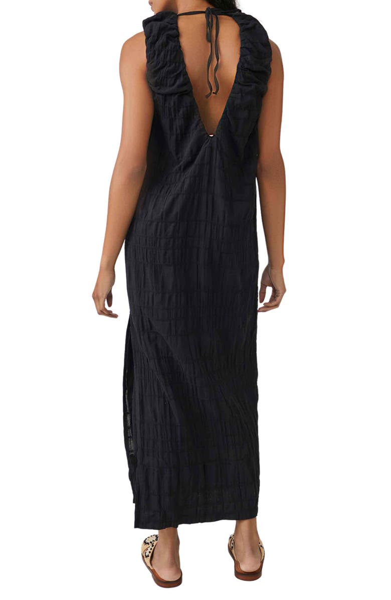 Free People free-est Agatha Ruched Stretch Cotton Dress, Alternate, color, 