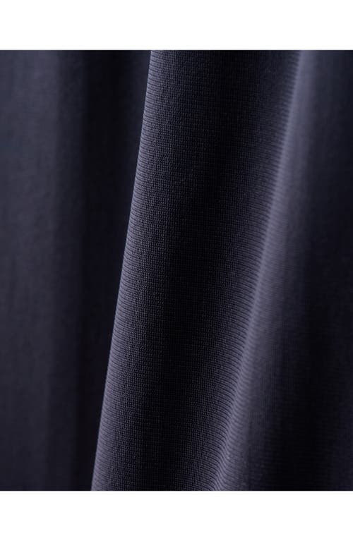 Rhone Birdie Wrap Front Miniskort In Navy Blue