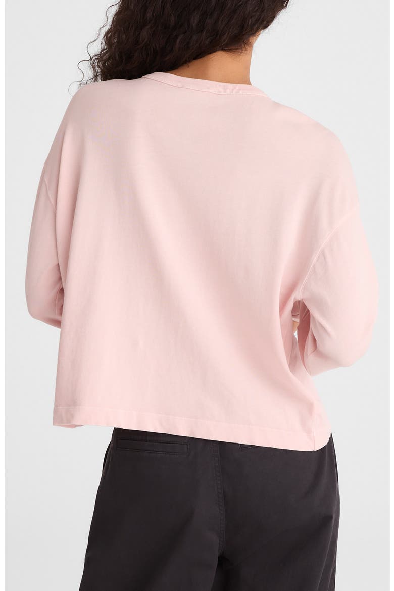 The Relaxed Crewneck Sweatshirt, Alternate, color, SUBTLE BLOSSOM