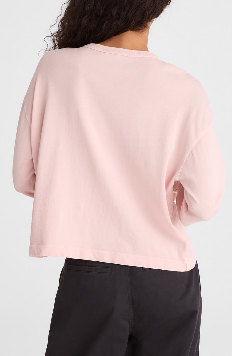 Madewell The Relaxed Crewneck Sweatshirt, Alternate, color, Subtle Blossom
