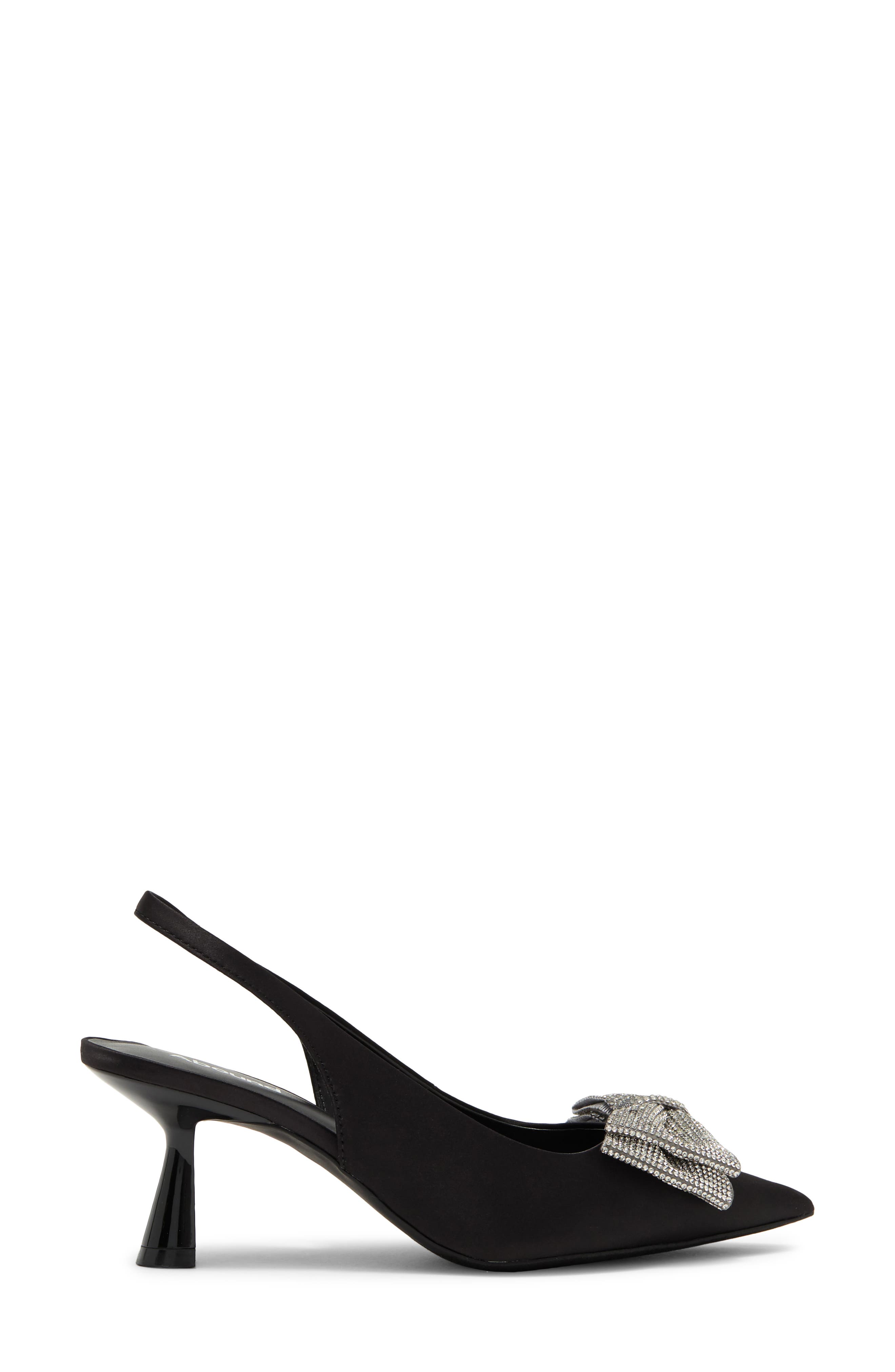 Abound Caroline Crystal Bow Slingback Pump, Alternate, color, 