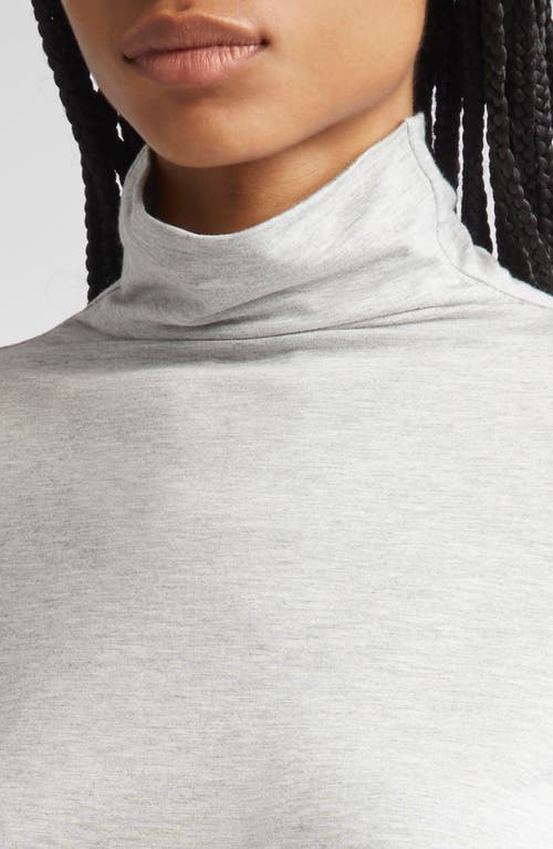 Lafayette 148 New York Funnel Neck Sweater In Gray