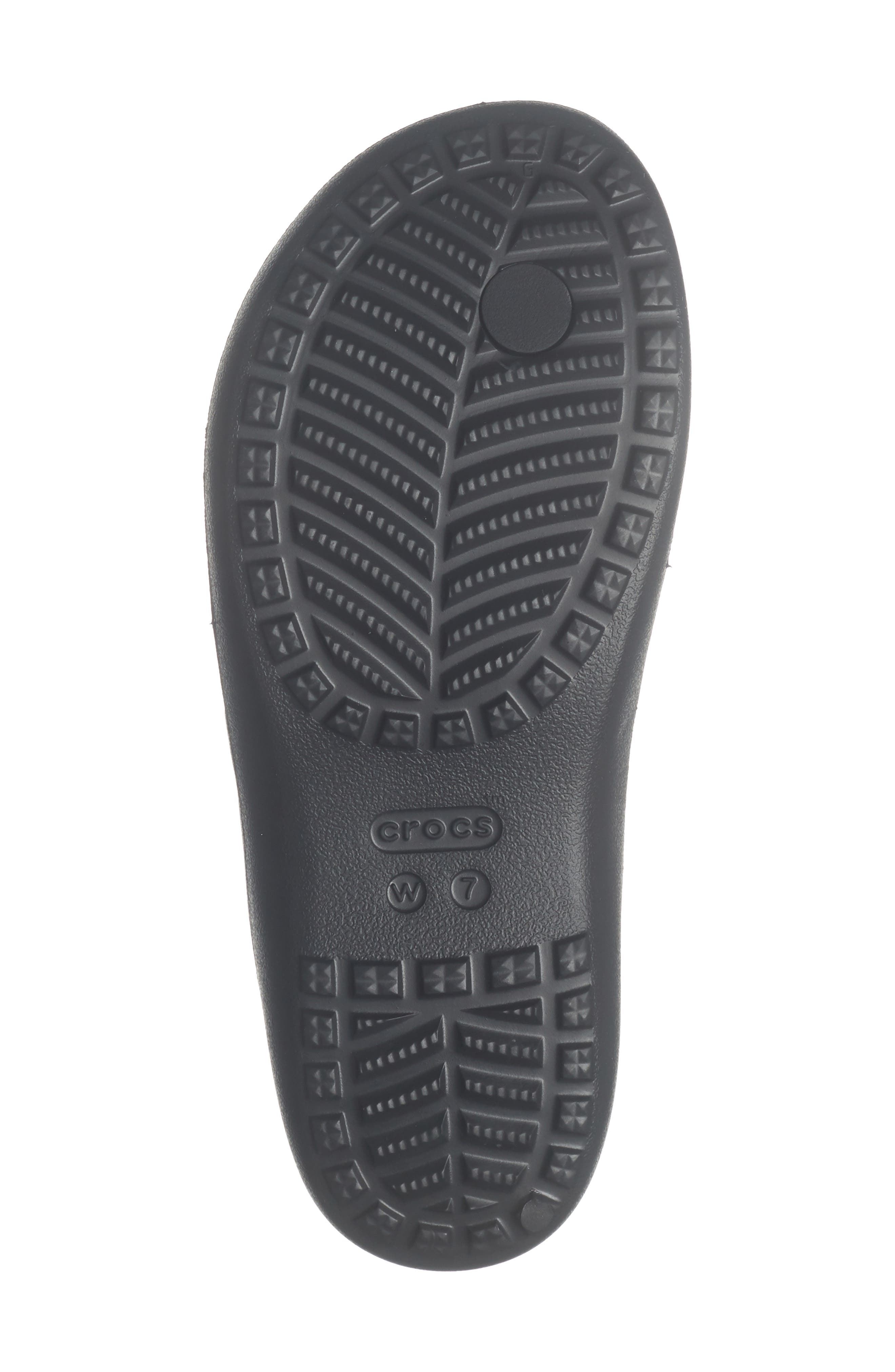 CROCS Kadee Wedge Flip Flop, Alternate, color, Black