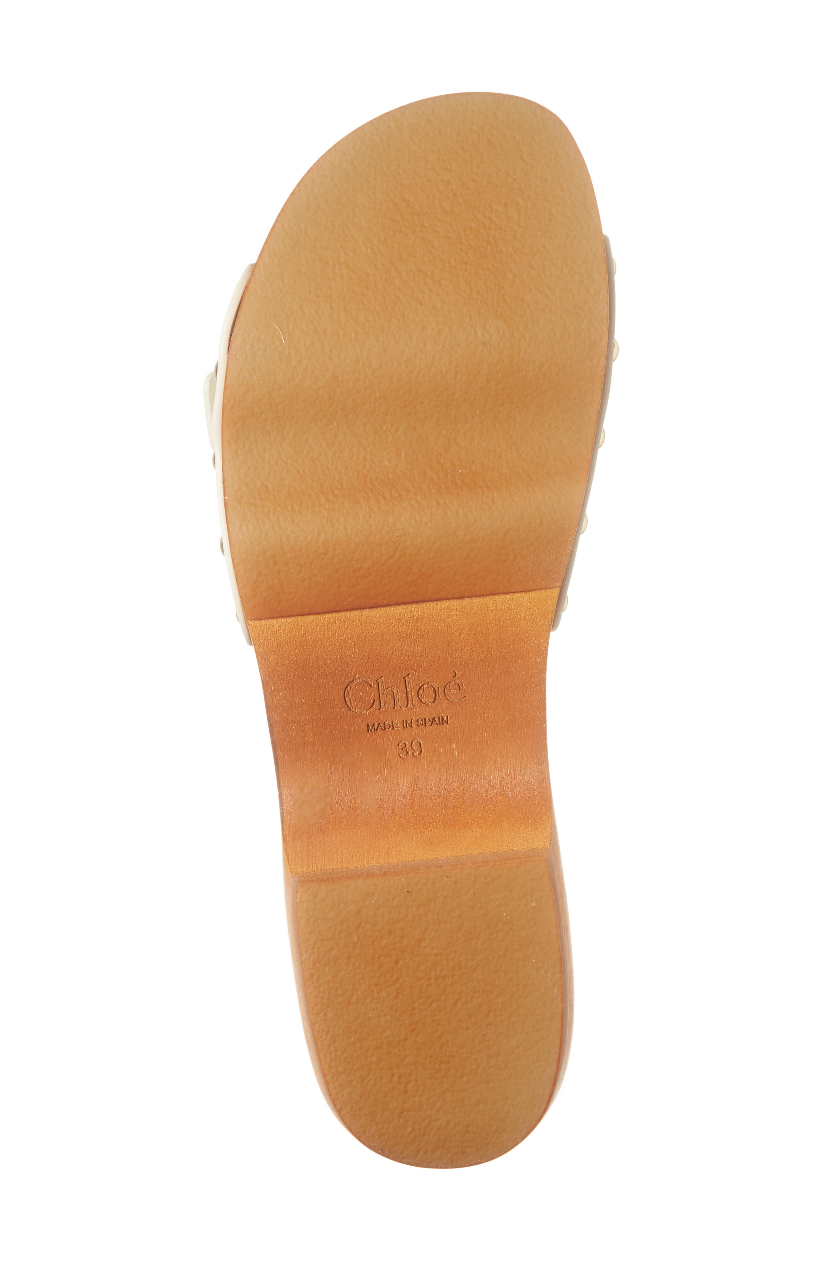 Jeannette Platform Slide Sandal, Alternate, color, EGGSHELL
