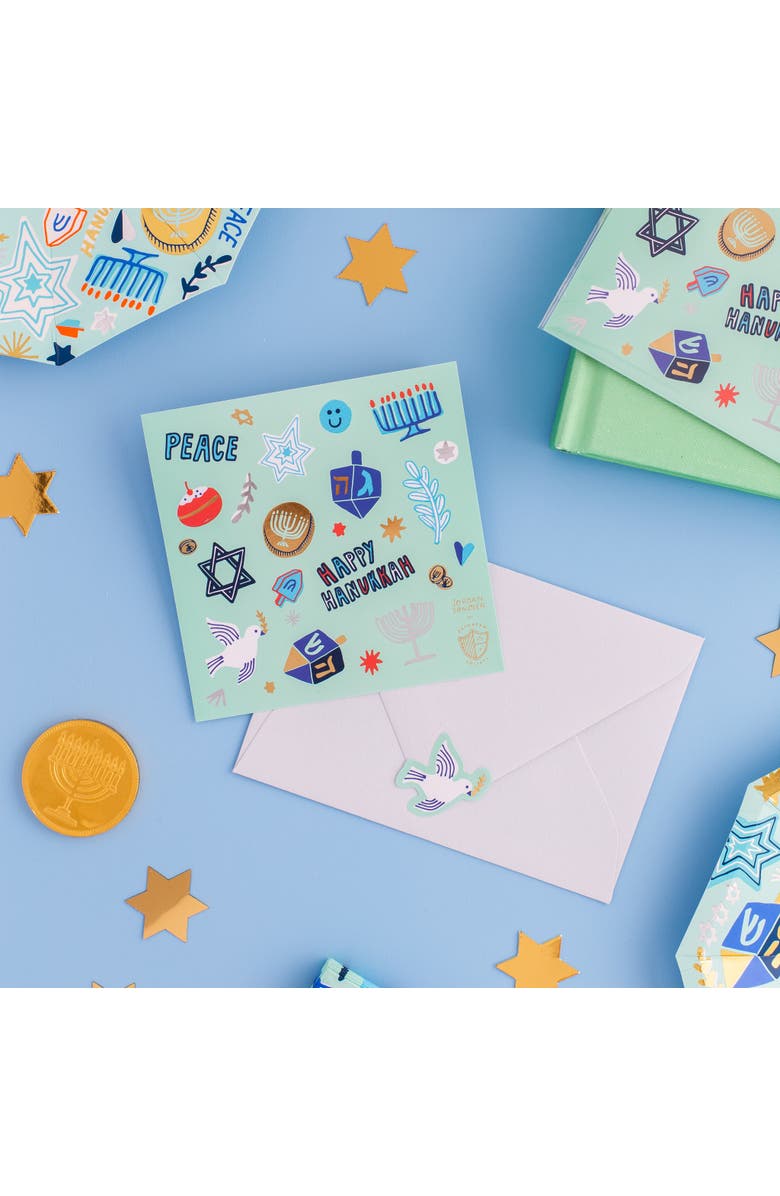 Daydream Society Festival of Lights Hanukkah Sticker Sets, Alternate, color, Assorted Pre-Pack