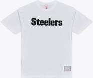Mitchell & Ness Men's Mitchell & Ness White Pittsburgh Steelers Monochrome T-Shirt