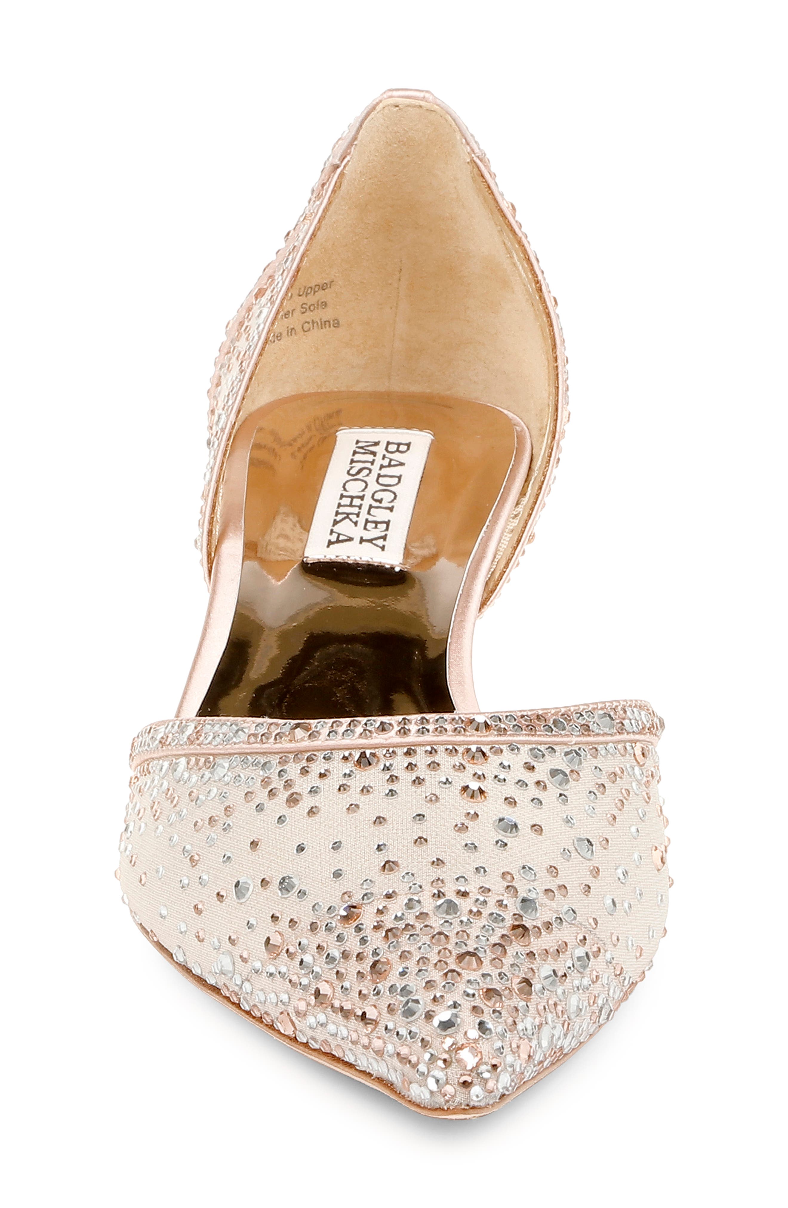 Badgley Mischka Madelyn d'Orsay Pump, Alternate, color, SOFT BLUSH