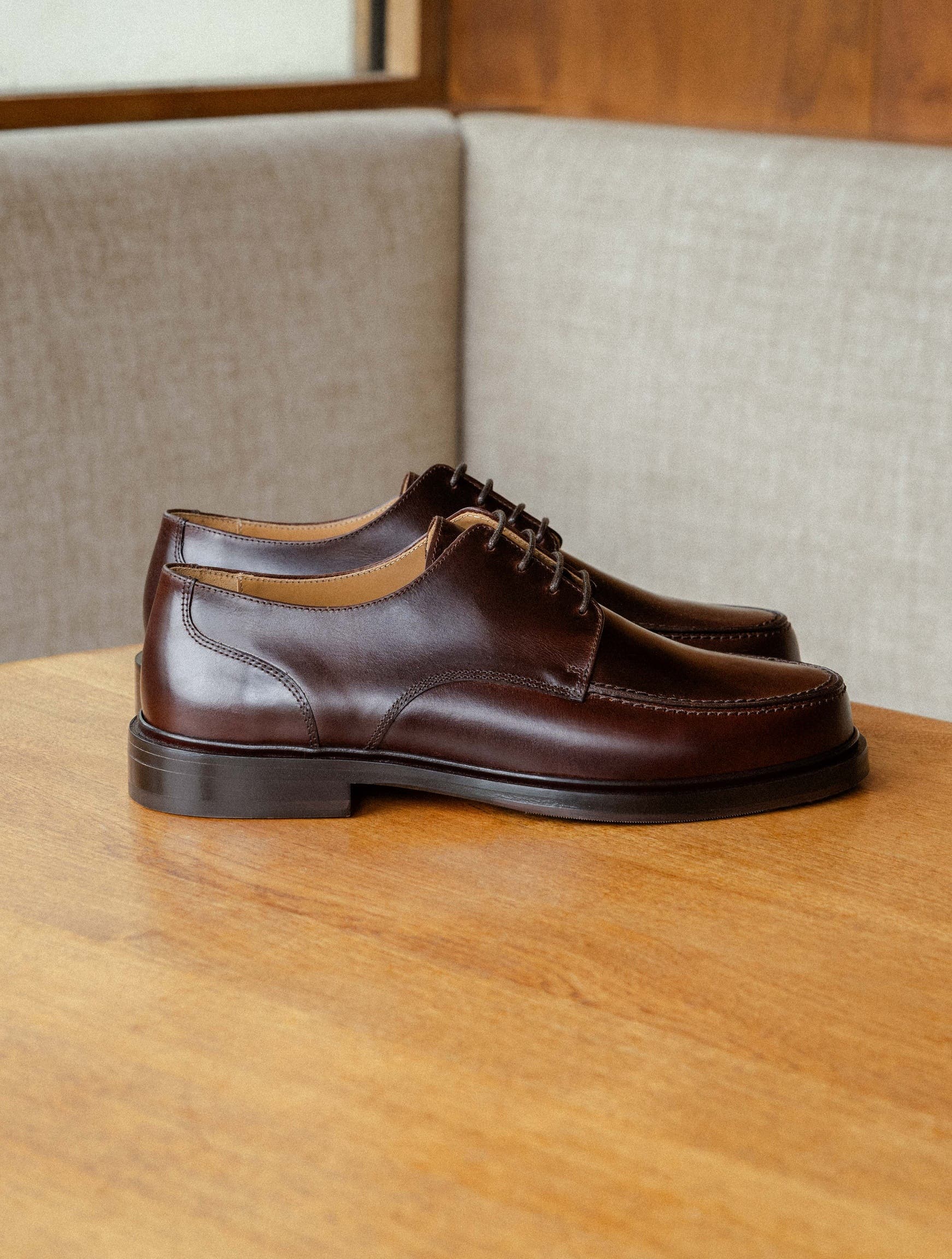 Cole Derbies & Oxfords, Alternate, color, Bison