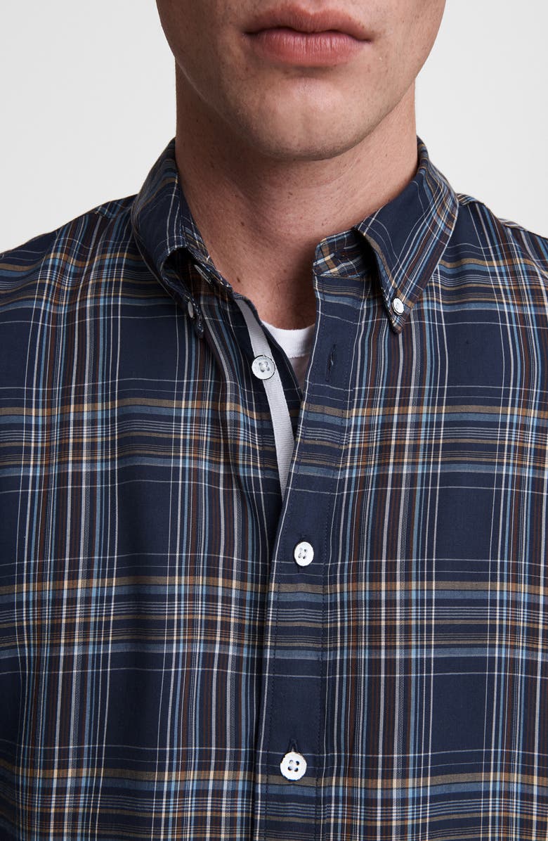 rag & bone Fit 2 Tomlin Plaid Button-Down Shirt, Alternate, color, 