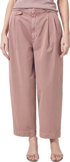 AGOLDE Becker Pleated Relaxed Fit Twill Chinos | Nordstromrack