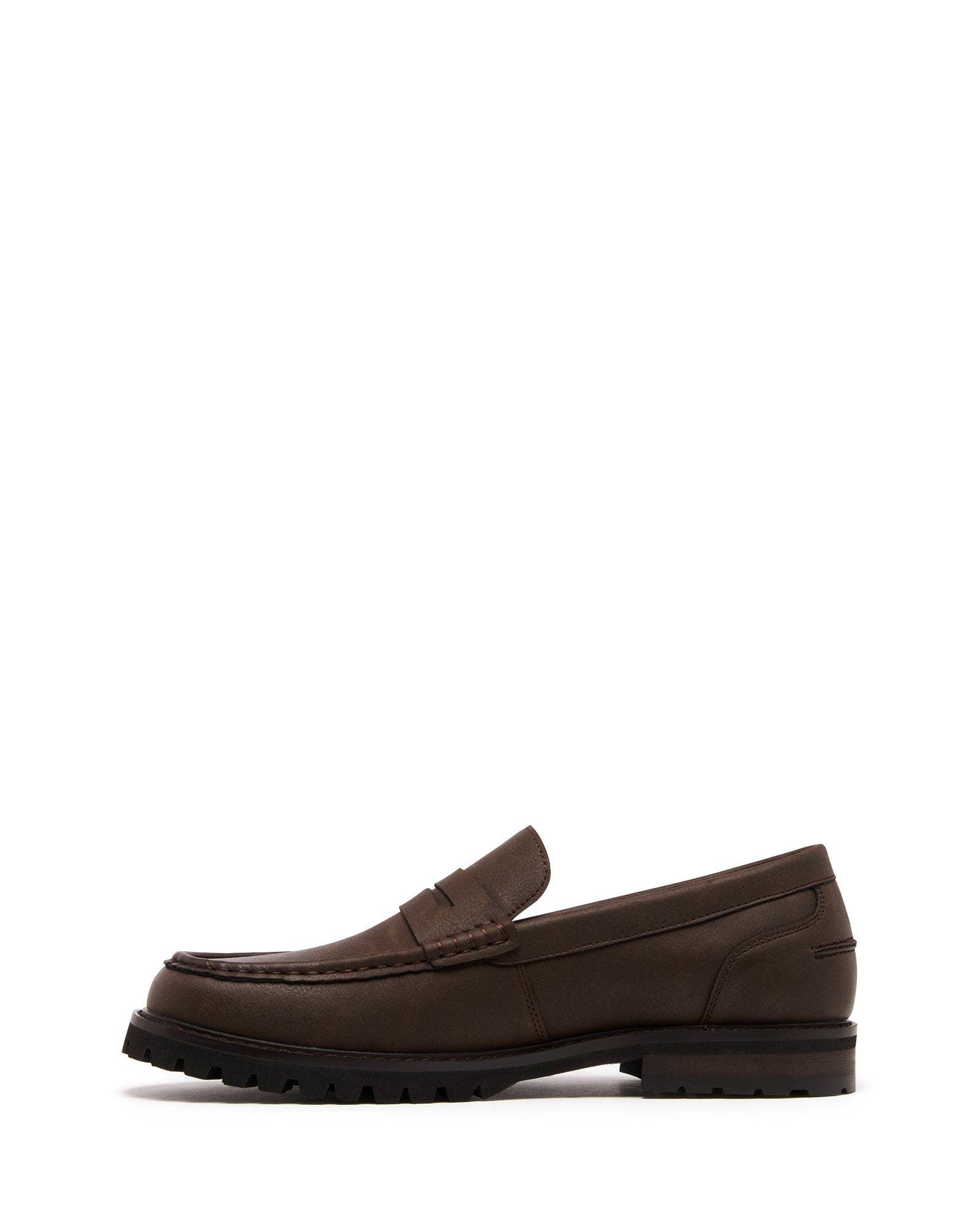 Uncut Hackney Loafer, Alternate, color, Brown Pu