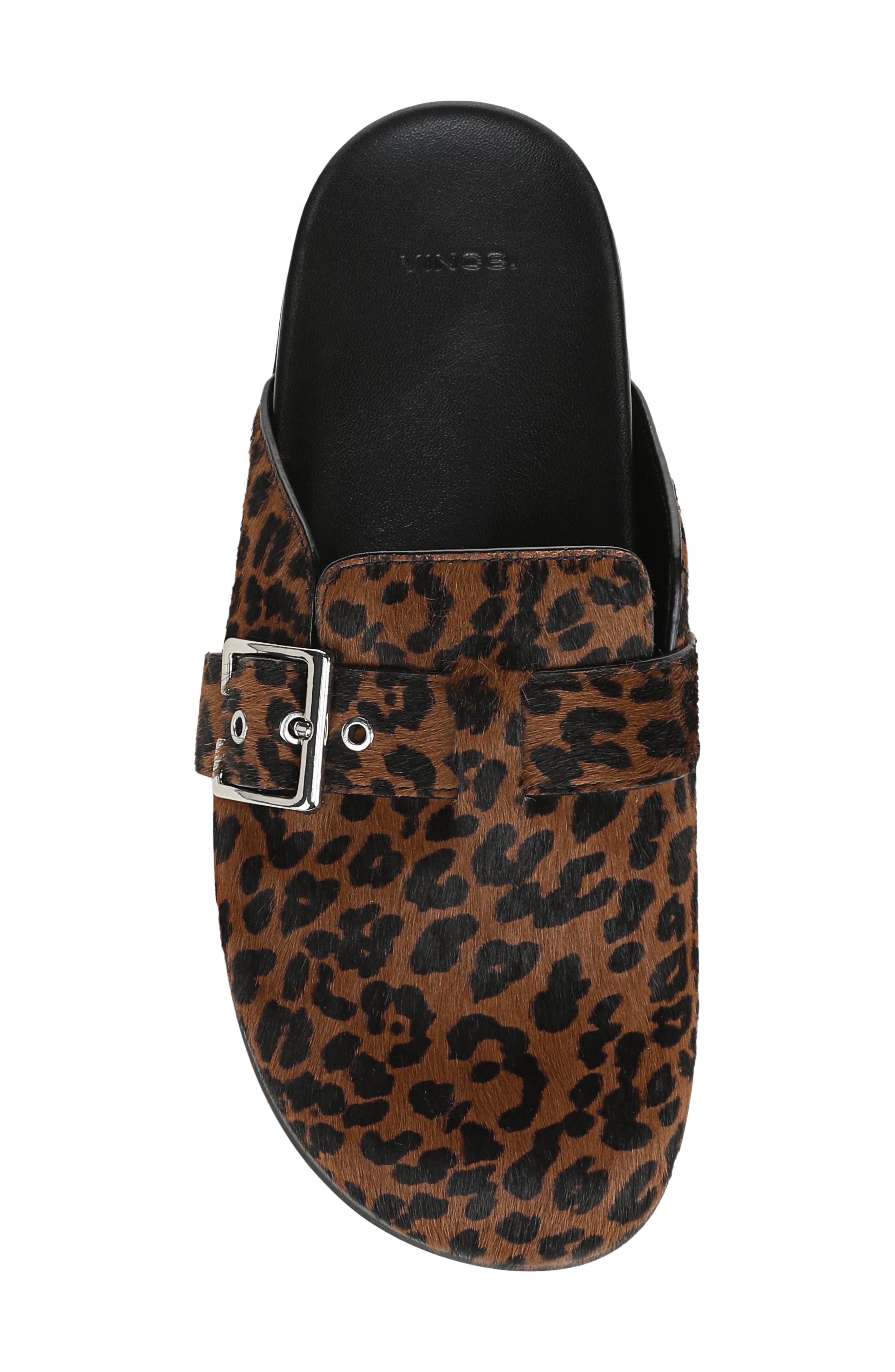 Leon Genuine Calf Hair Loafer Mule, Alternate, color, BROWN MULTI