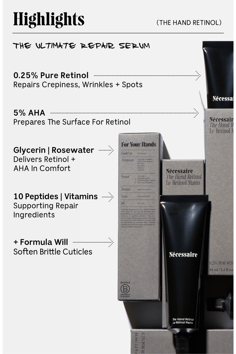 The Hand Retinol, Alternate, color, NO COLOR