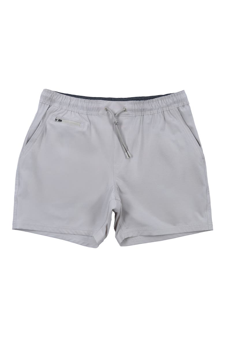 Hybrid Elastic Waist Shorts, Main, color, SALT