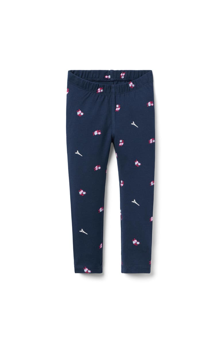 Janie and Jack The Everyday Paris Legging, Main, color, Blue