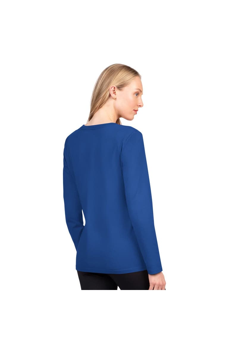 Women's G-III 4Her by Carl Banks  Royal New York Giants Best Play Long Sleeve T-Shirt, Alternate, color, Royal