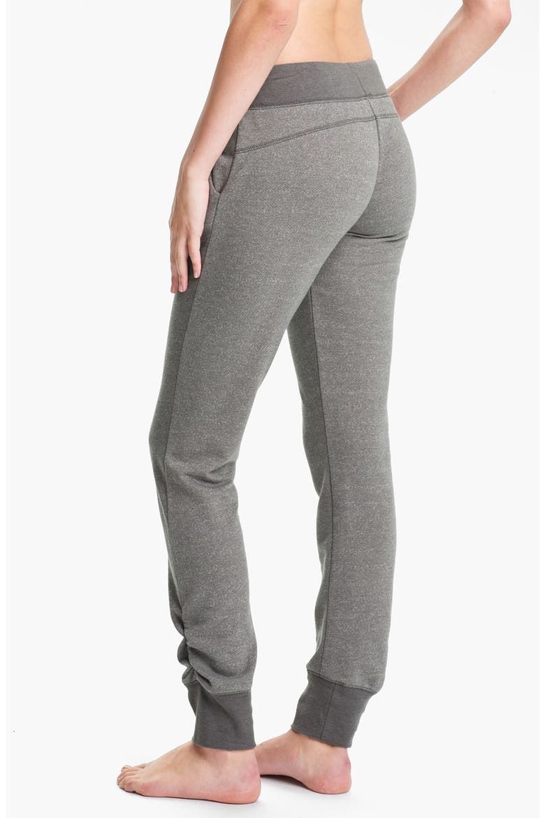 Heathered Sweatpants, Alternate, color, GREY- PEWTER