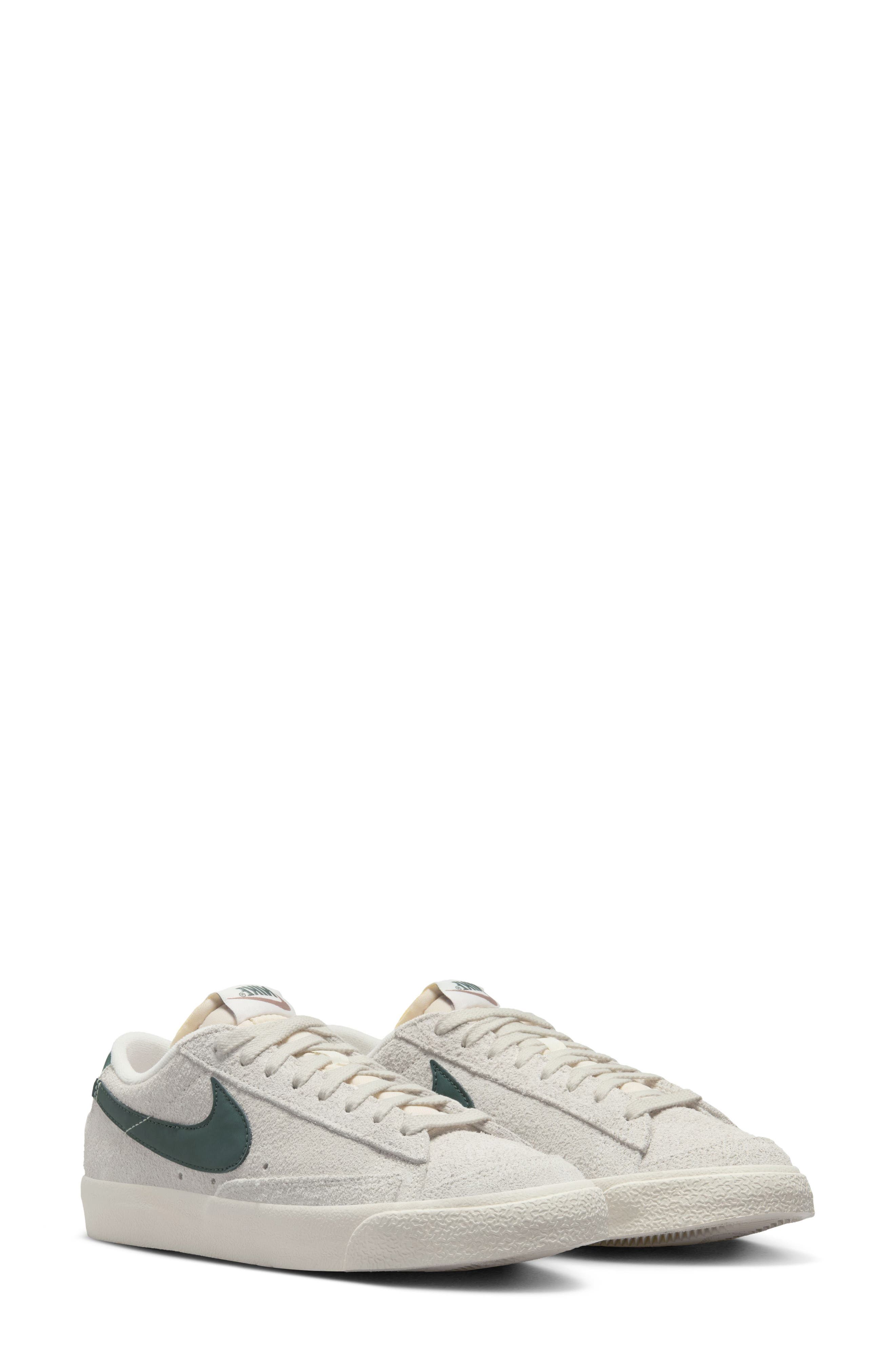 Blazer Low '77 Sneaker, Main, color, PHANTOM/ GREEN/ IVORY