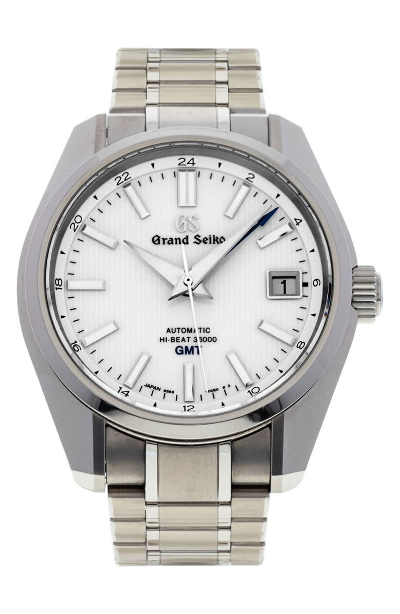 Watchfinder & Co. Grand Seiko Preowned 2019 Heritage Collection Bracelet Watch, 40mm, Main, color,