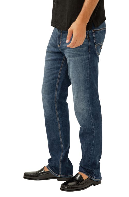 Shop Silver Jeans Co. Grayson Classic Straight Leg Jeans In Indigo