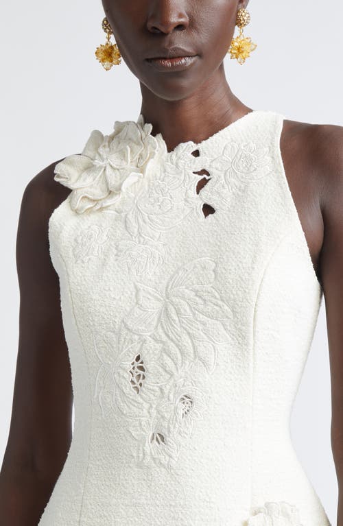 Oscar De La Renta Beaded Pompom Drop Clip-on Earrings In Gold