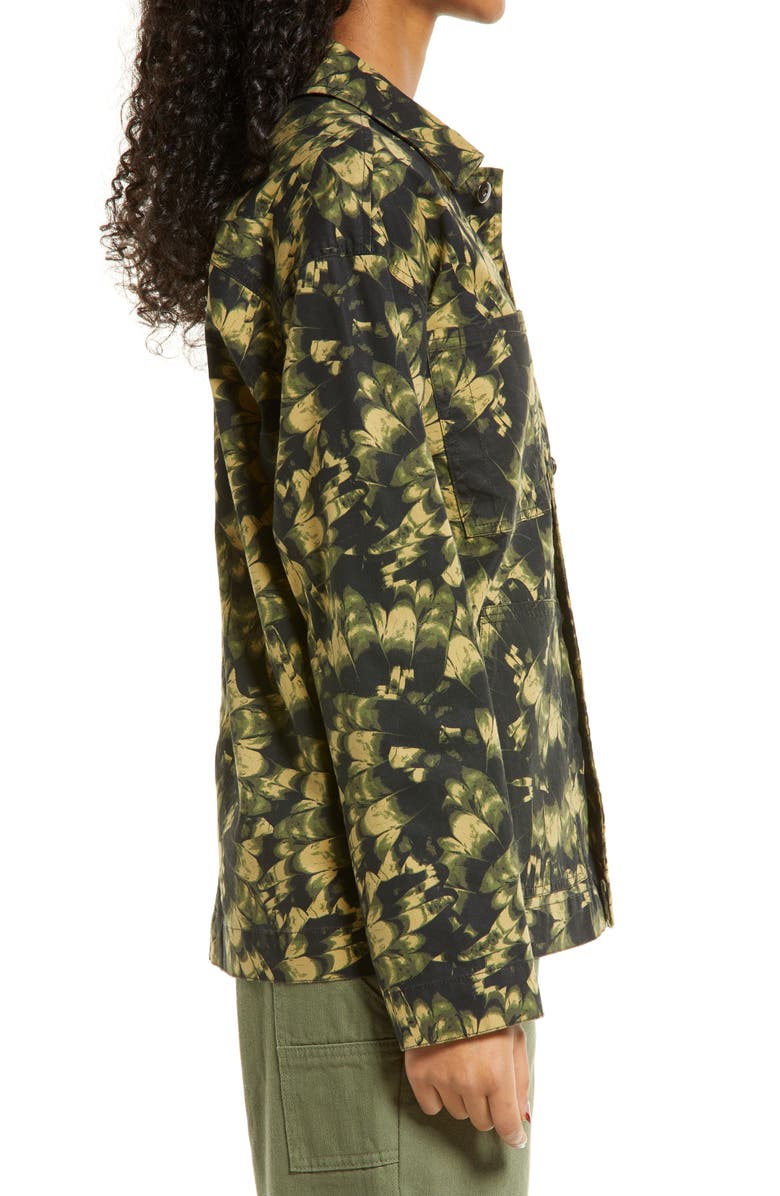 Nordstrom Cristina Martinez Stretch Twill Utility Jacket, Alternate, color,