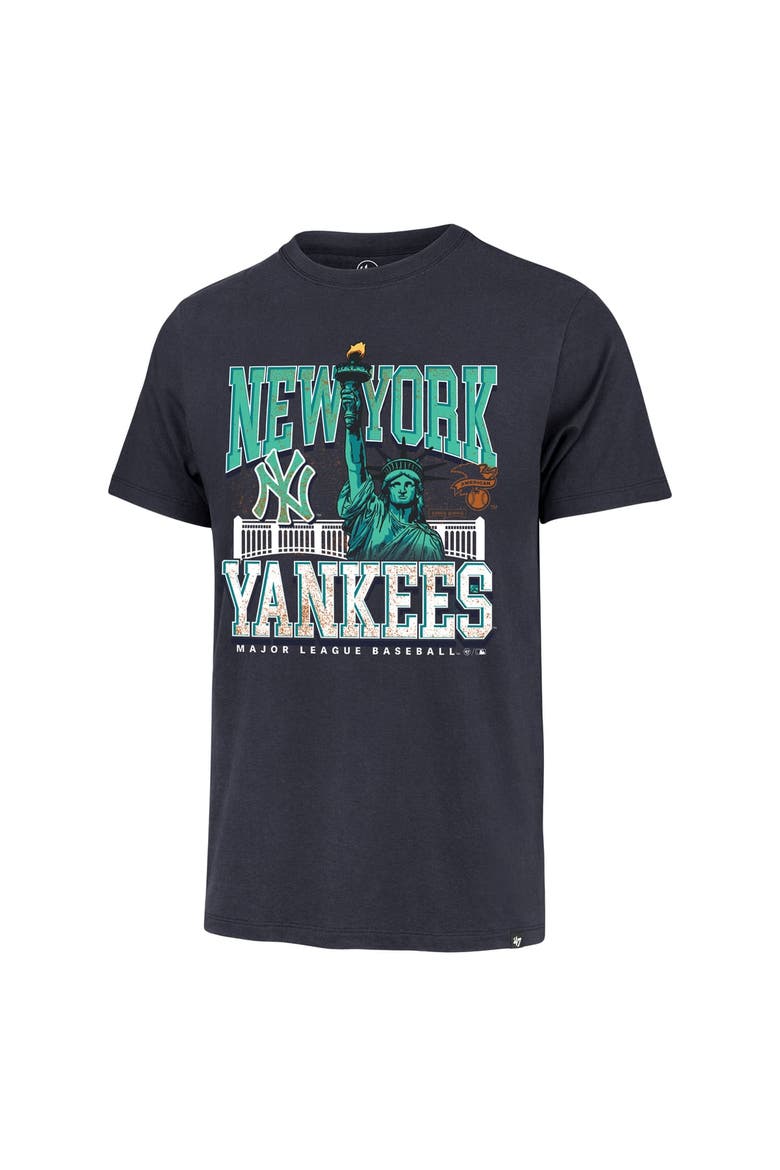 Men's '47 Navy New York Yankees Regional Franklin T-Shirt, Alternate, color, Navy