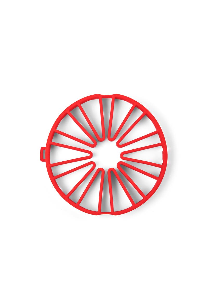 Silicone Dual Trivet, Main, color, Red