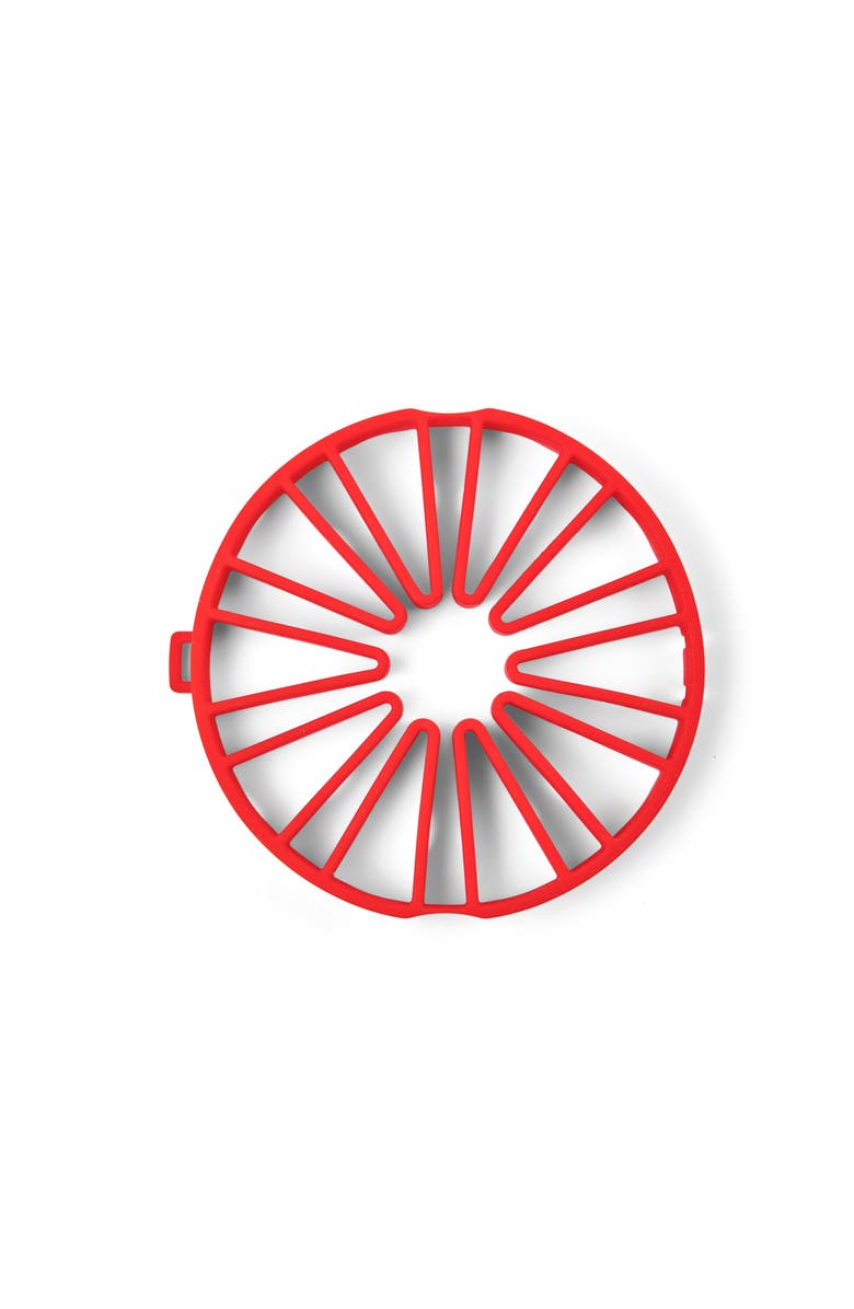CUISIPRO Silicone Dual Trivet, Main, color, Red