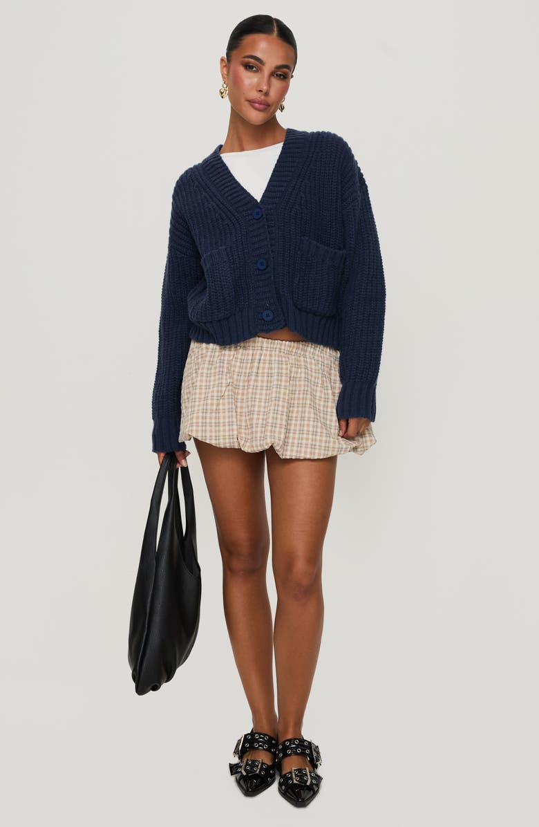 Princess Polly Osias Chunky Shaker Stitch Cardigan, Alternate, color, 